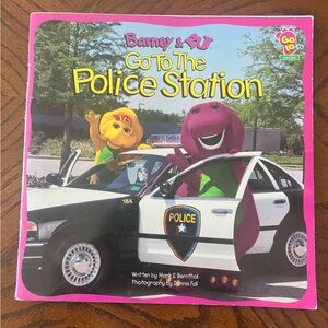 Barney kids book | Barney&BJ Go To The Police Station storybook